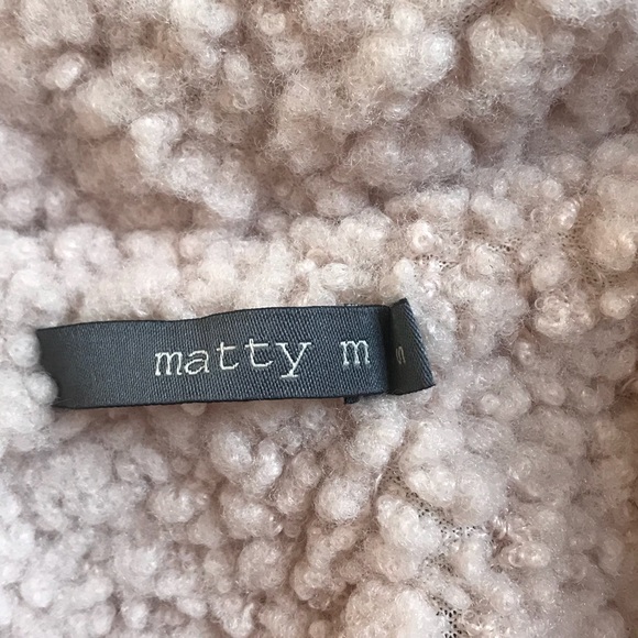 Light blush colored fuzzy coat - Picture 2 of 2